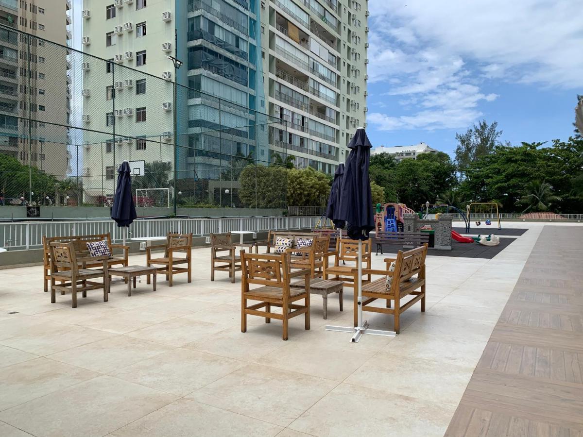 Appartamento Otimo Apartamento 2 Qtos Barra Da Tijuca Vista Mar Rio de Janeiro Esterno foto